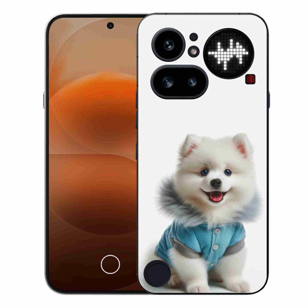 Gélový kryt mmCase na Nothing Phone (4a) - pomeranian