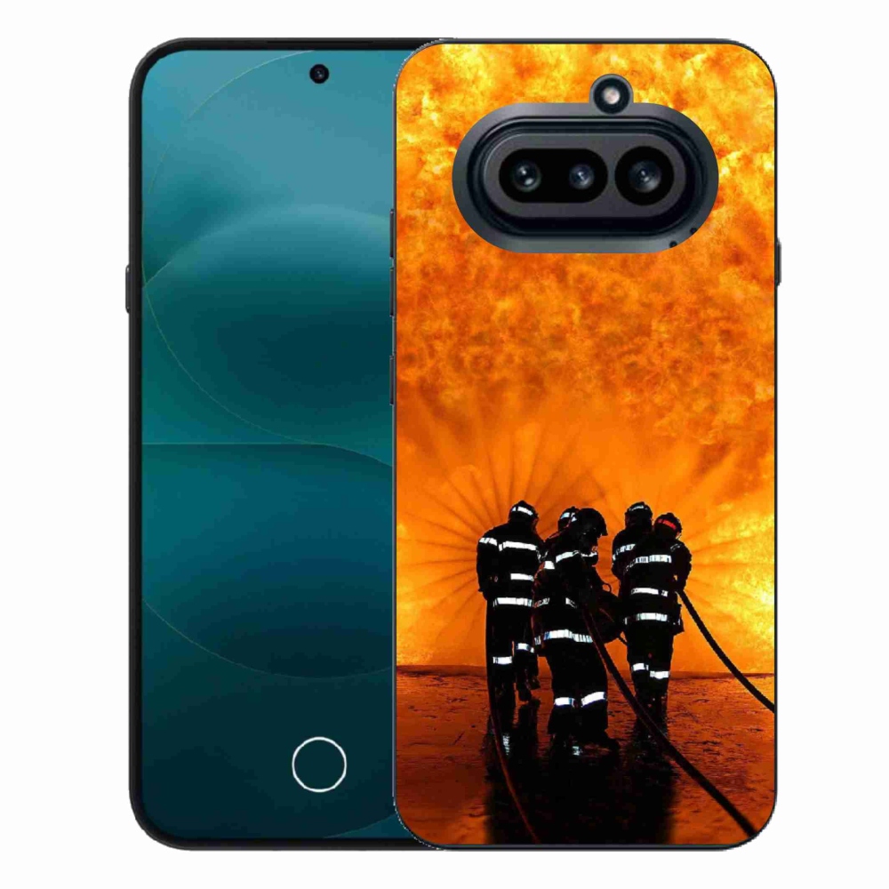 Gélový kryt mmCase na Nothing Phone (4a) - požiar
