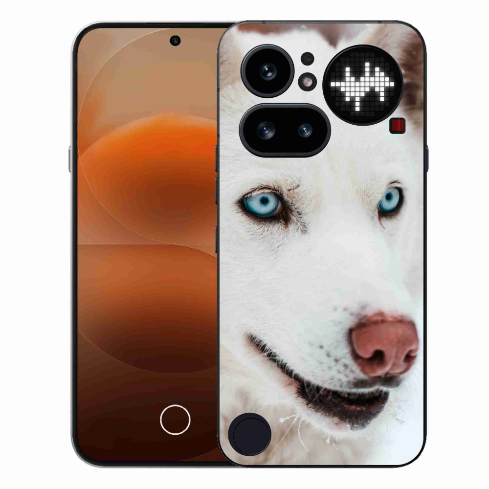 Gélový kryt mmCase na Nothing Phone (4a) - psí pohľad