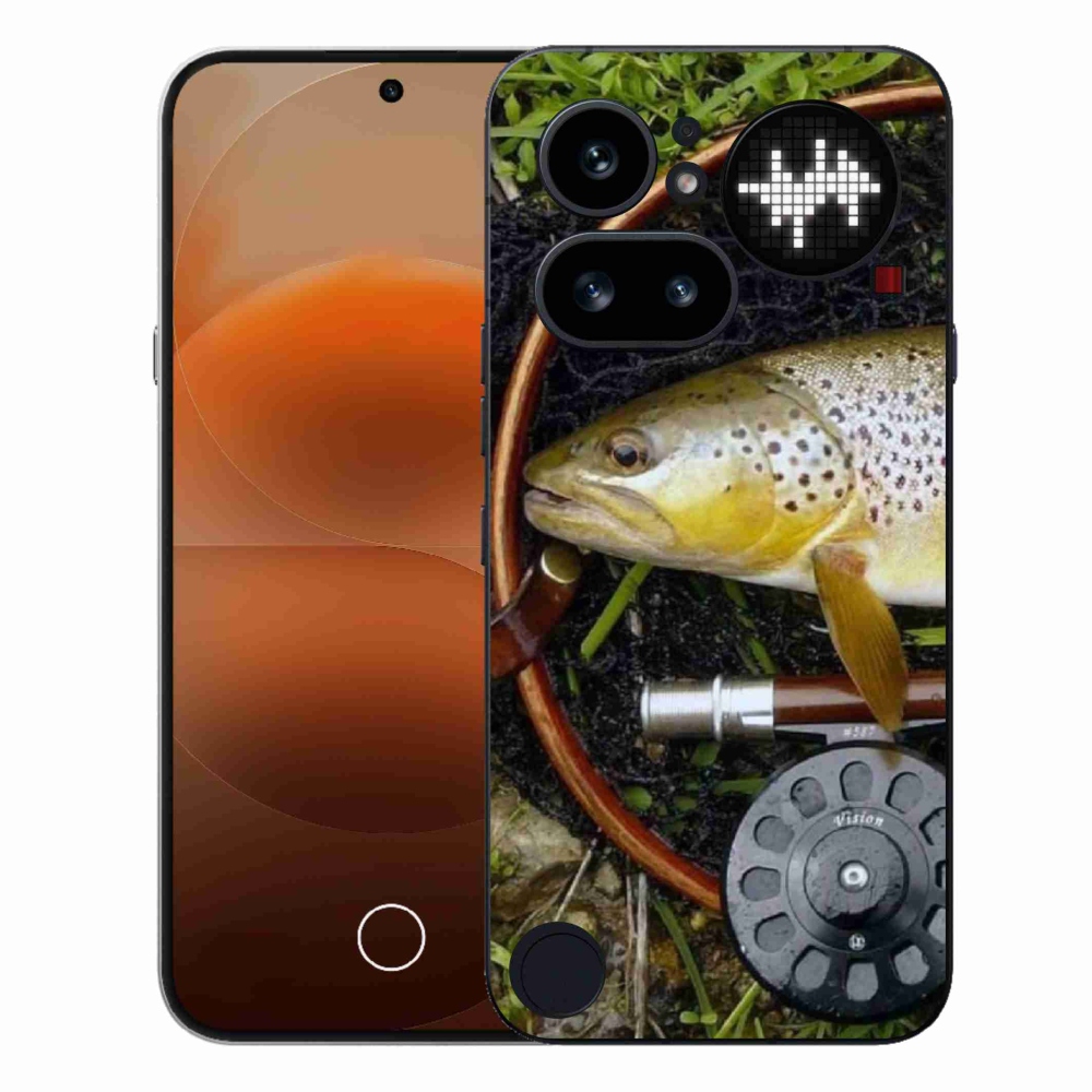 Gélový kryt mmCase na Nothing Phone (4a) - pstruh 2