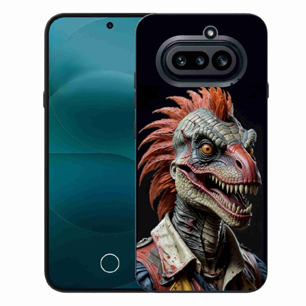 Gélový kryt mmCase na Nothing Phone (4a) - punk dinosaurus