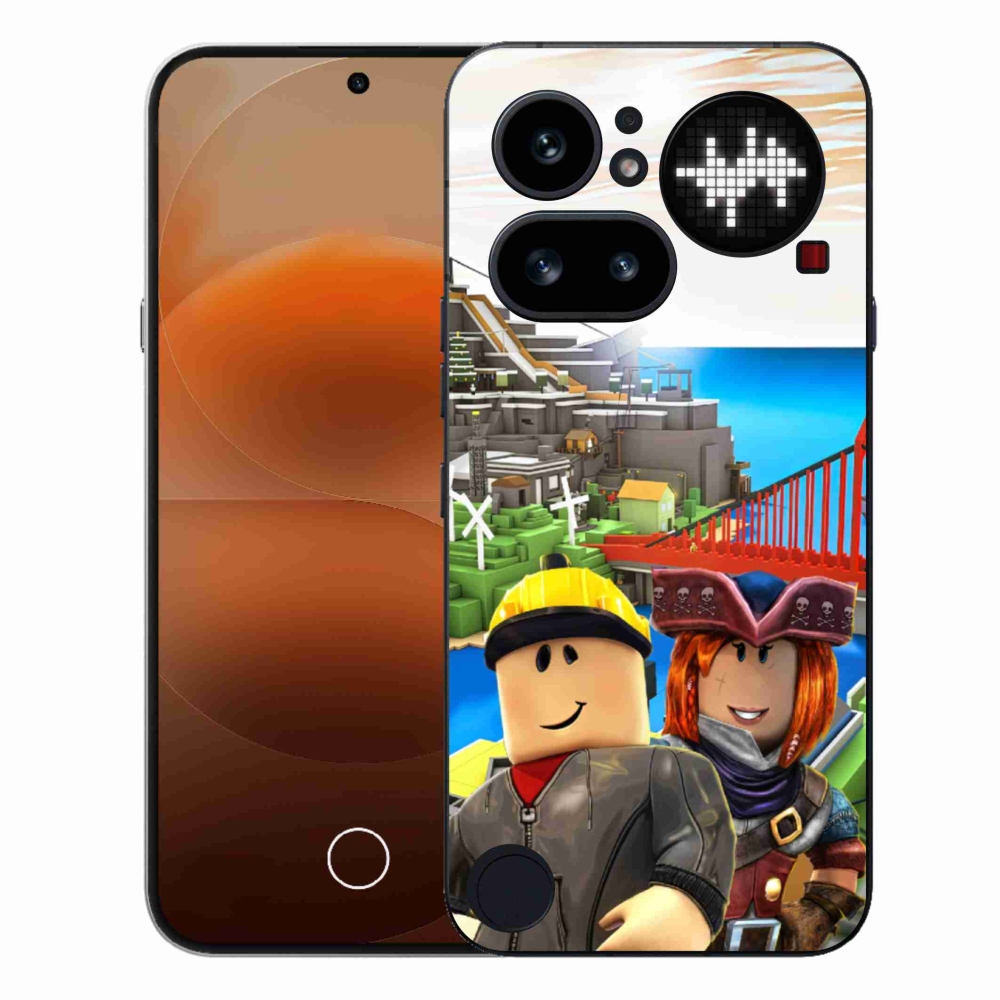 Gélový kryt mmCase na Nothing Phone (4a) - roblox 1