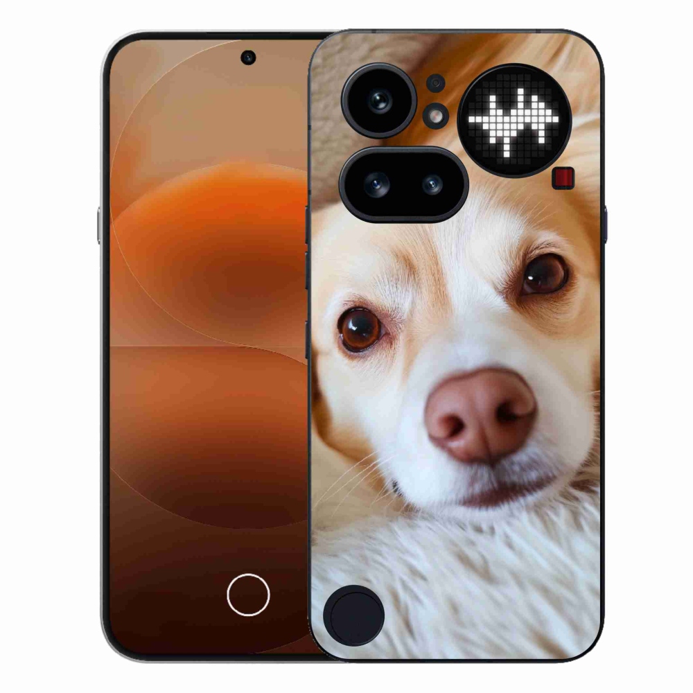 Gélový kryt mmCase na Nothing Phone (4a) - Roztomilá čivava