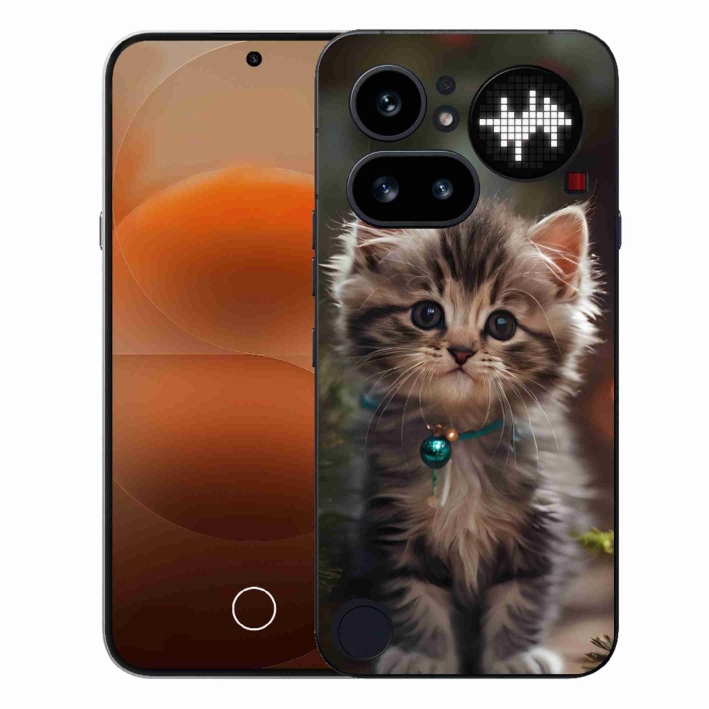 Gélový kryt mmCase na Nothing Phone (4a) - roztomilé mačiatko 11