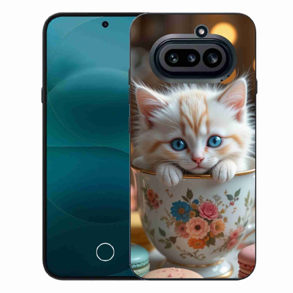 Gélový kryt mmCase na Nothing Phone (4a) - roztomilé mačiatko 6