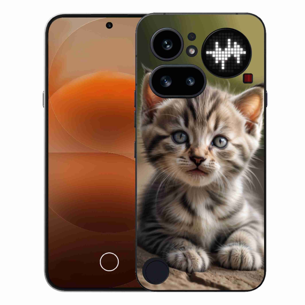 Gélový kryt mmCase na Nothing Phone (4a) - roztomilé mačiatko 9