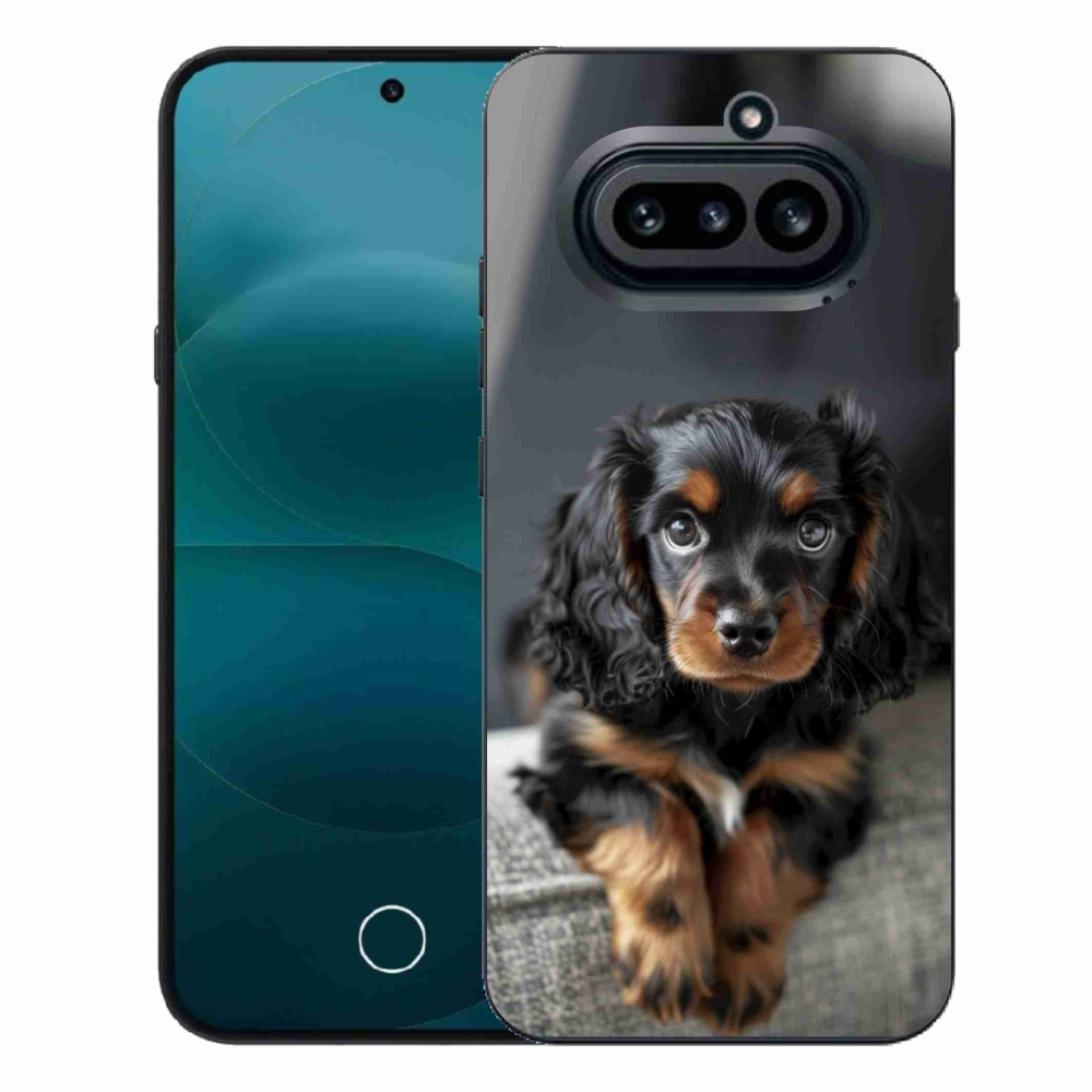 Gélový kryt mmCase na Nothing Phone (4a) - roztomilý dlhosrstý jazvečík