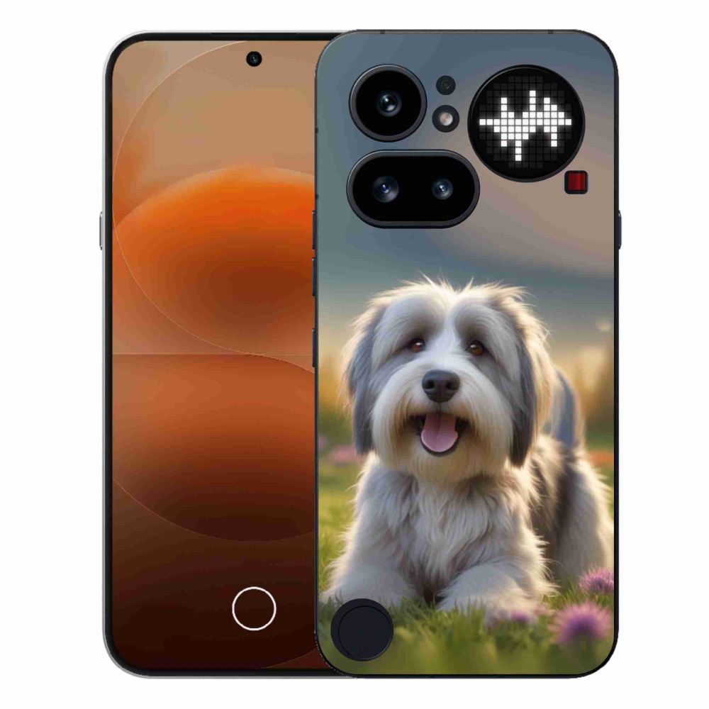 Gélový kryt mmCase na Nothing Phone (4a) - roztomilý havanský psík