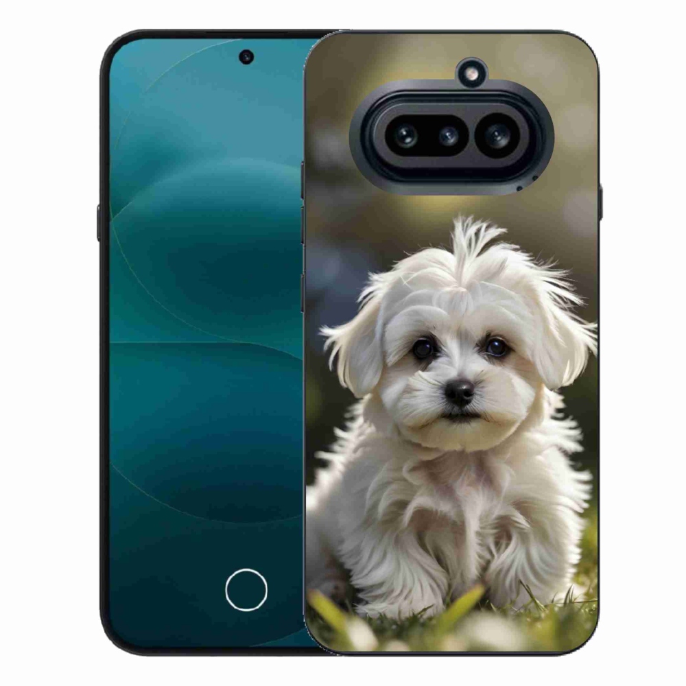 Gélový kryt mmCase na Nothing Phone (4a) - roztomilý maltézsky psík