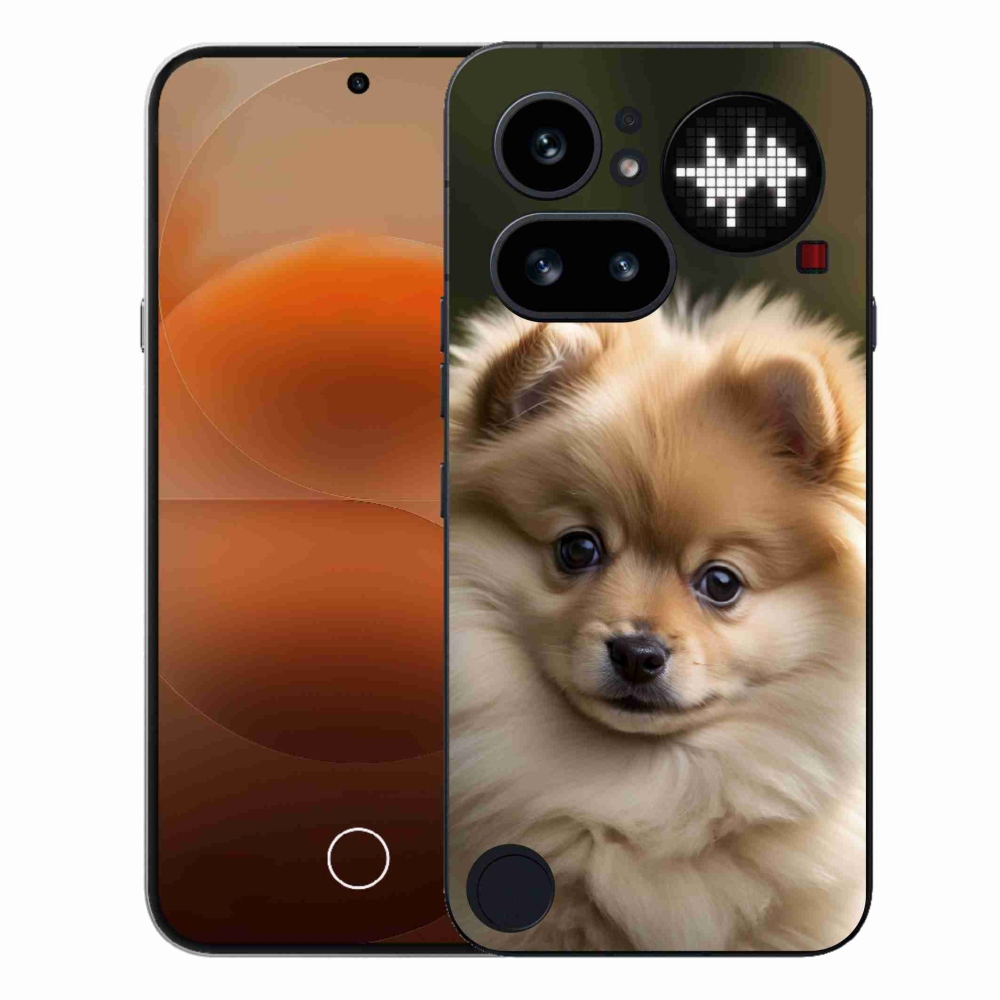 Gélový kryt mmCase na Nothing Phone (4a) - roztomilý pomeranian 2
