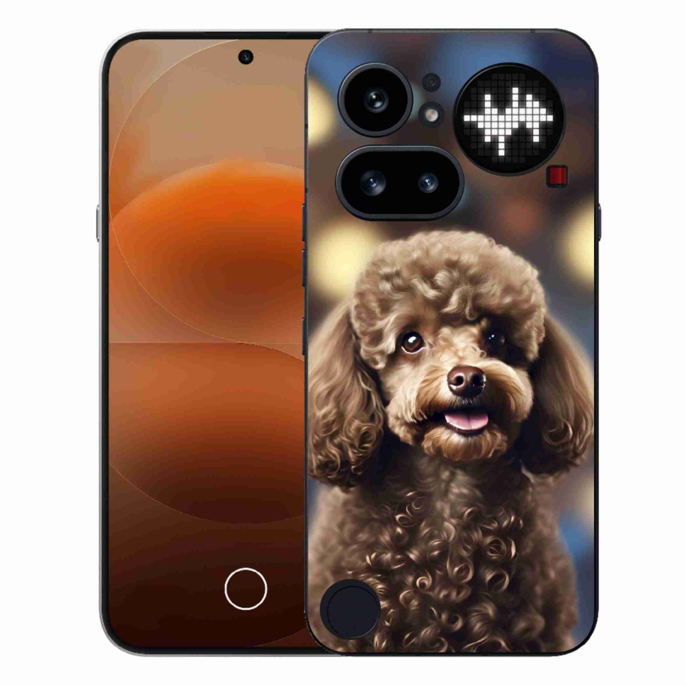 Gélový kryt mmCase na Nothing Phone (4a) - roztomilý pudel