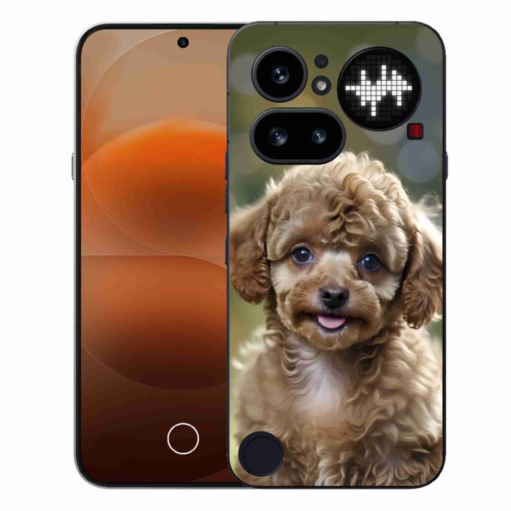 Gélový kryt mmCase na Nothing Phone (4a) - roztomilý pudel