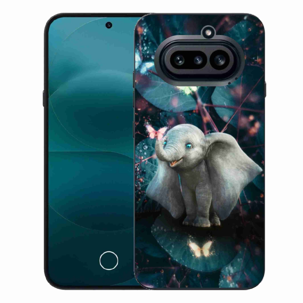 Gélový kryt mmCase na Nothing Phone (4a) - roztomilý slon