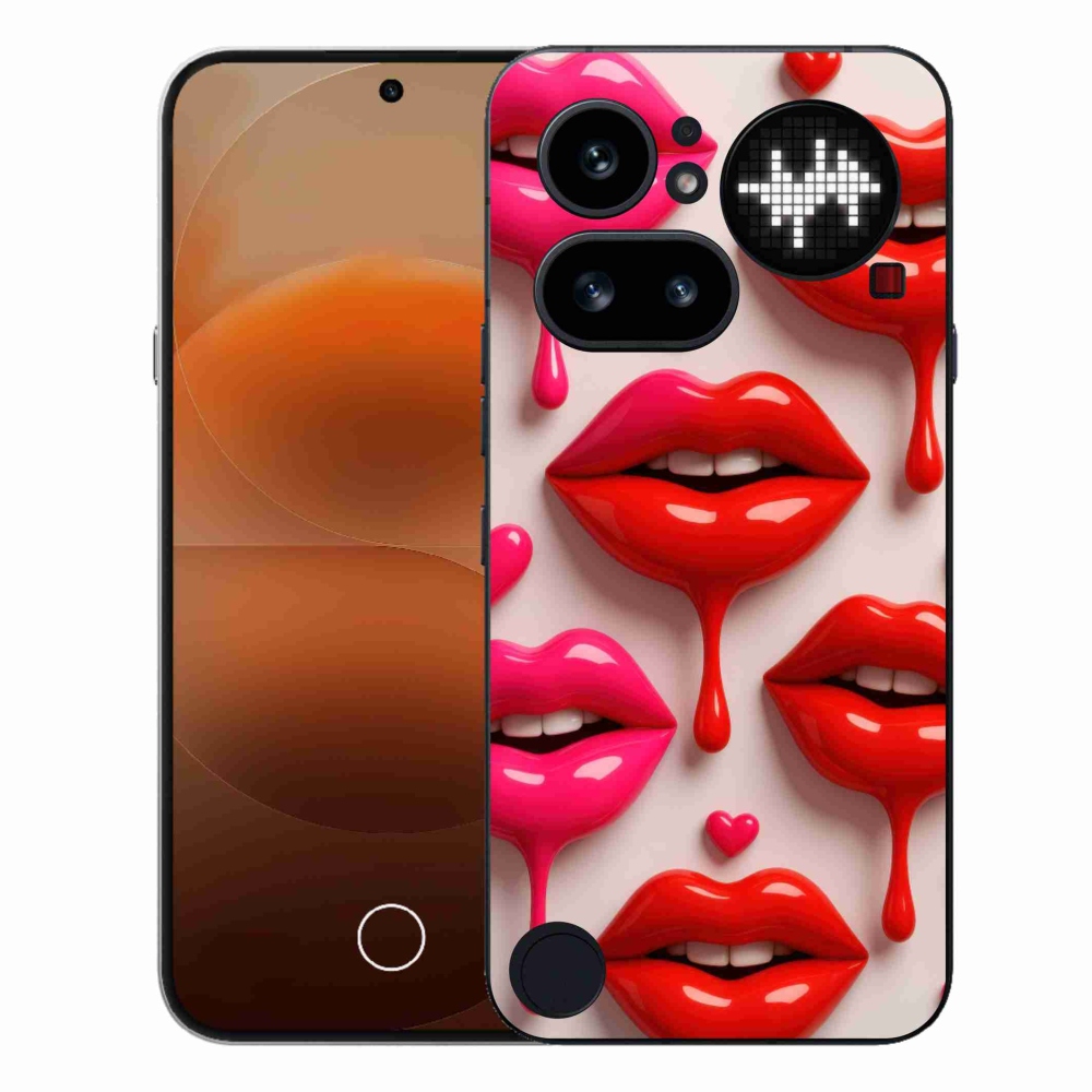 Gélový kryt mmCase na Nothing Phone (4a) - pery 2