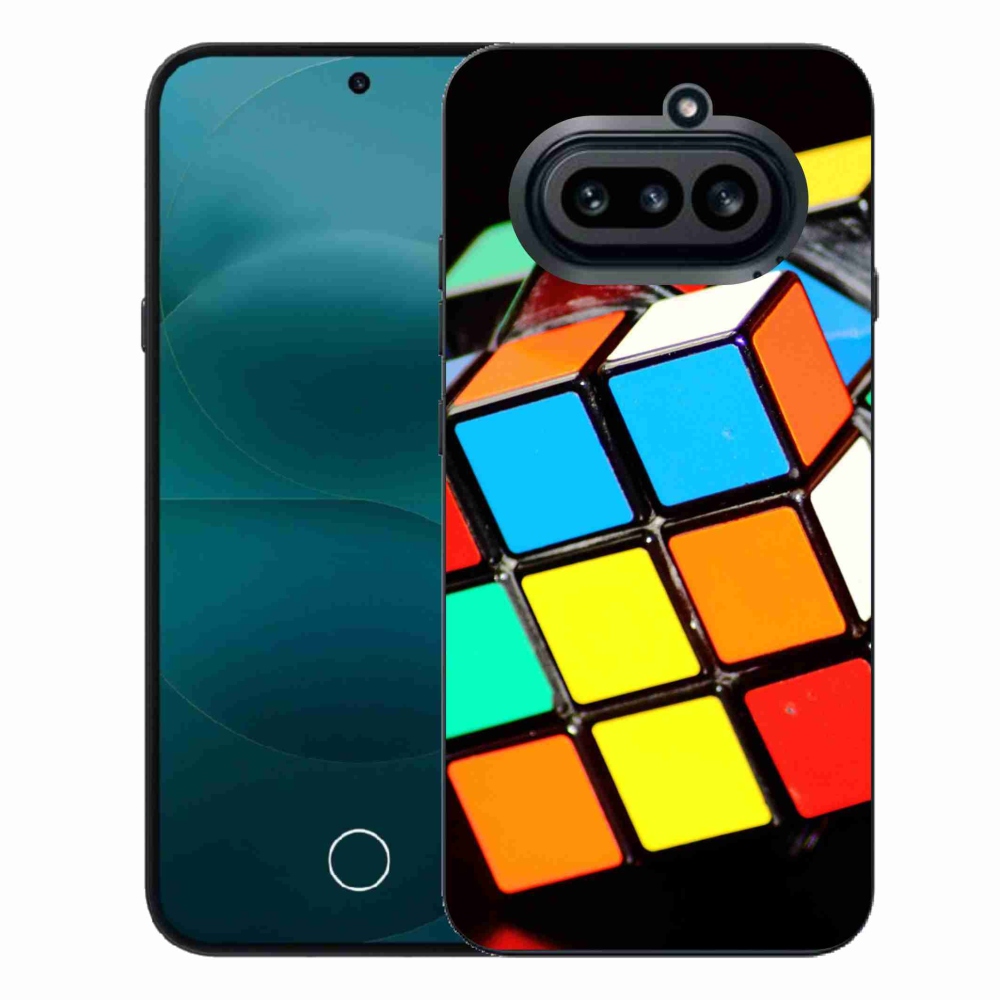 Gélový kryt mmCase na Nothing Phone (4a) - rubikova kocka