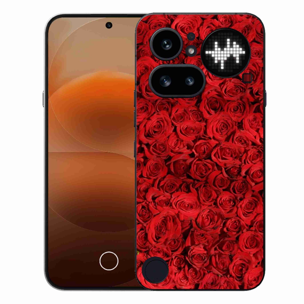 Gélový kryt mmCase na Nothing Phone (4a) - ruža
