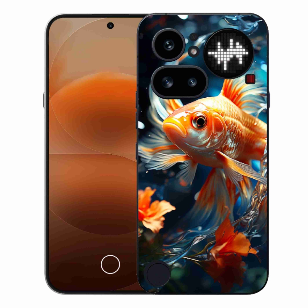 Gélový kryt mmCase na Nothing Phone (4a) - rybka