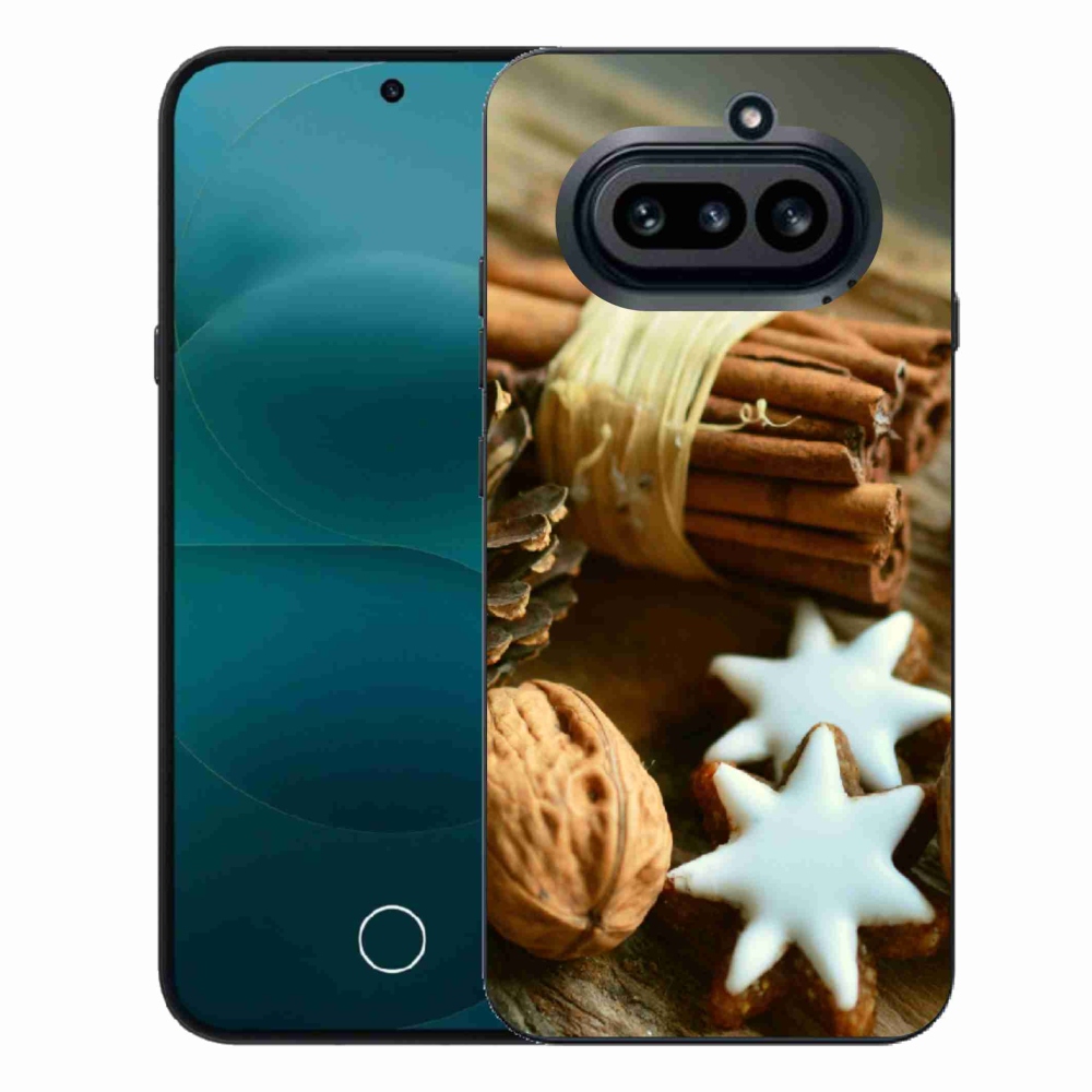 Gélový kryt mmCase na Nothing Phone (4a) - škorica a perníčky