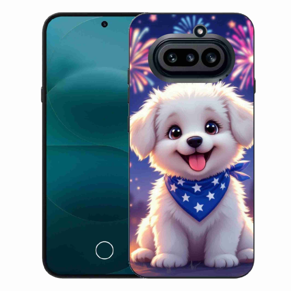 Gélový kryt mmCase na Nothing Phone (4a) - slávnostné šteňa