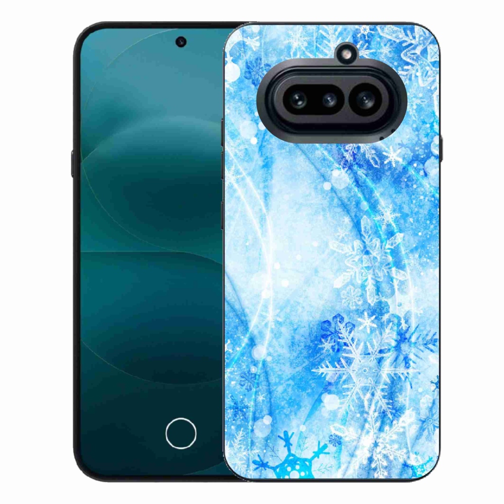 Gélový kryt mmCase na Nothing Phone (4a) - snehové vločky
