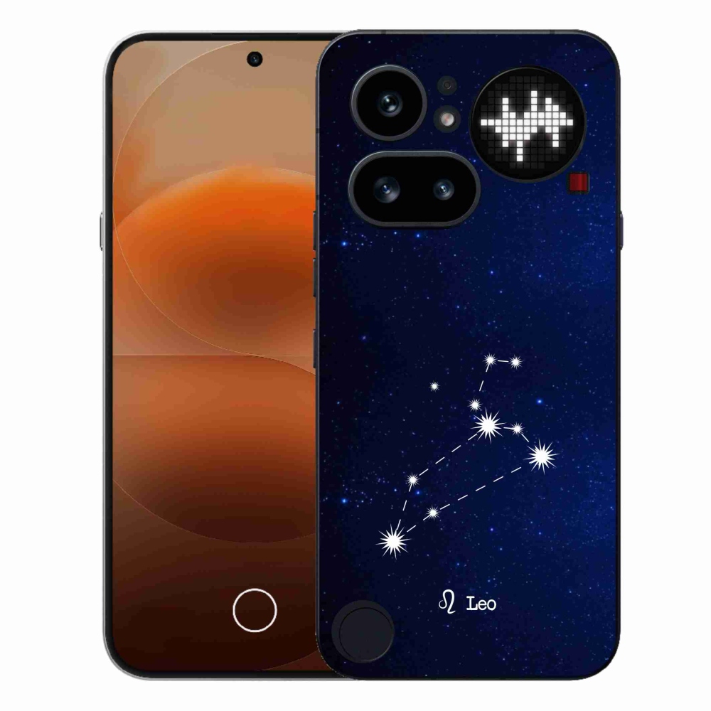 Gélový kryt mmCase na Nothing Phone (4a) - súhvezdie Leva