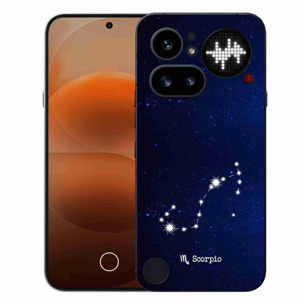 Gélový kryt mmCase na Nothing Phone (4a) - súhvezdie Škorpióna