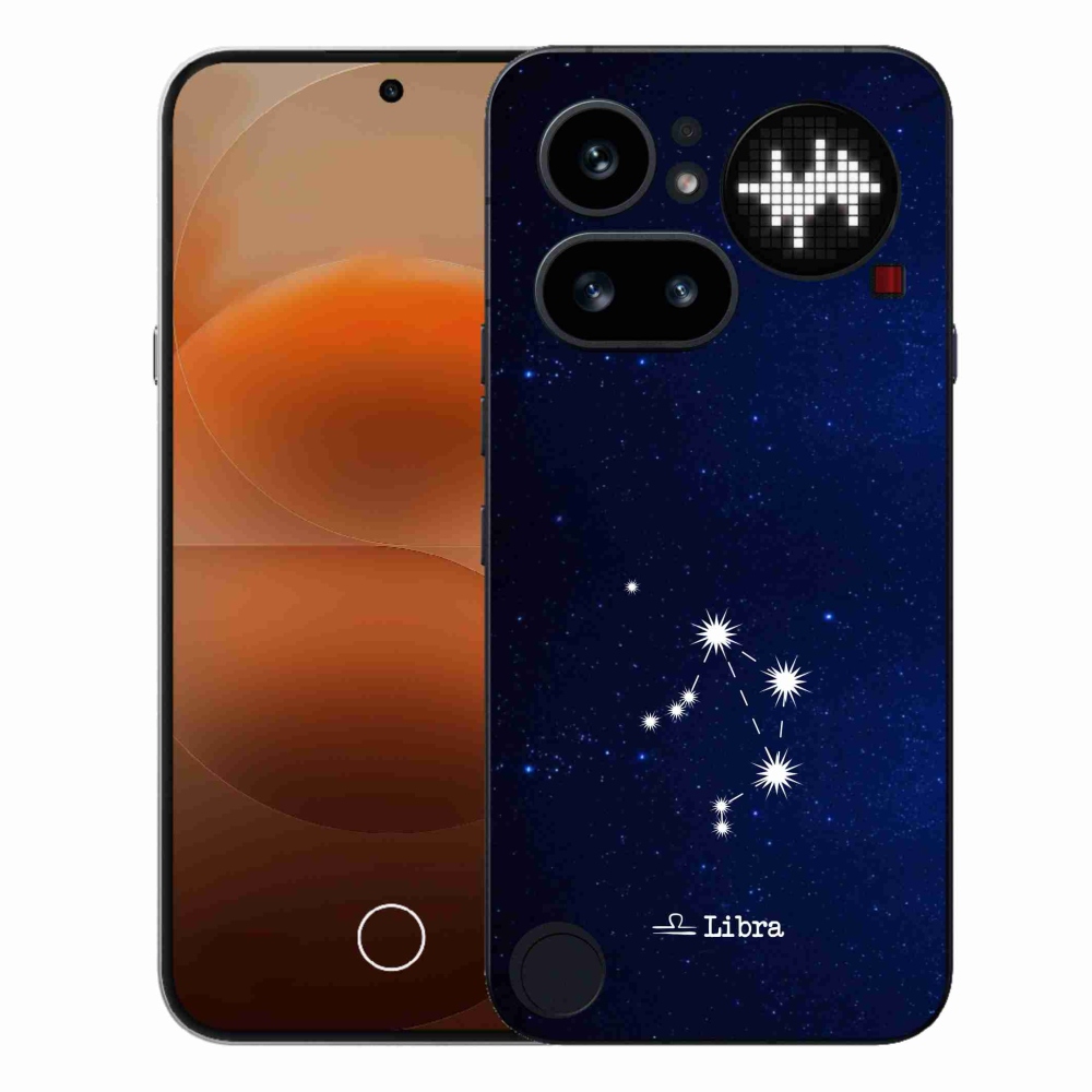 Gélový kryt mmCase na Nothing Phone (4a) - súhvezdie Váhy