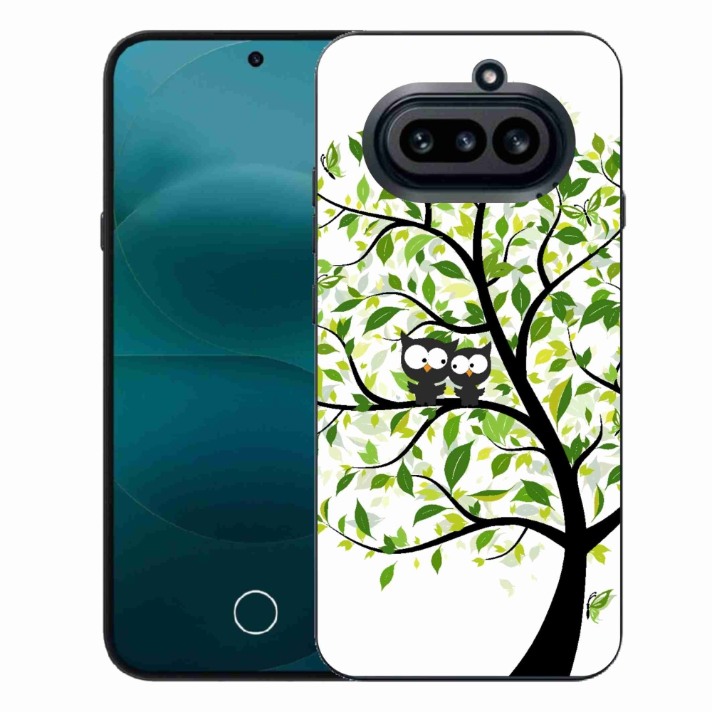 Gélový kryt mmCase na Nothing Phone (4a) - malej sovy na strome