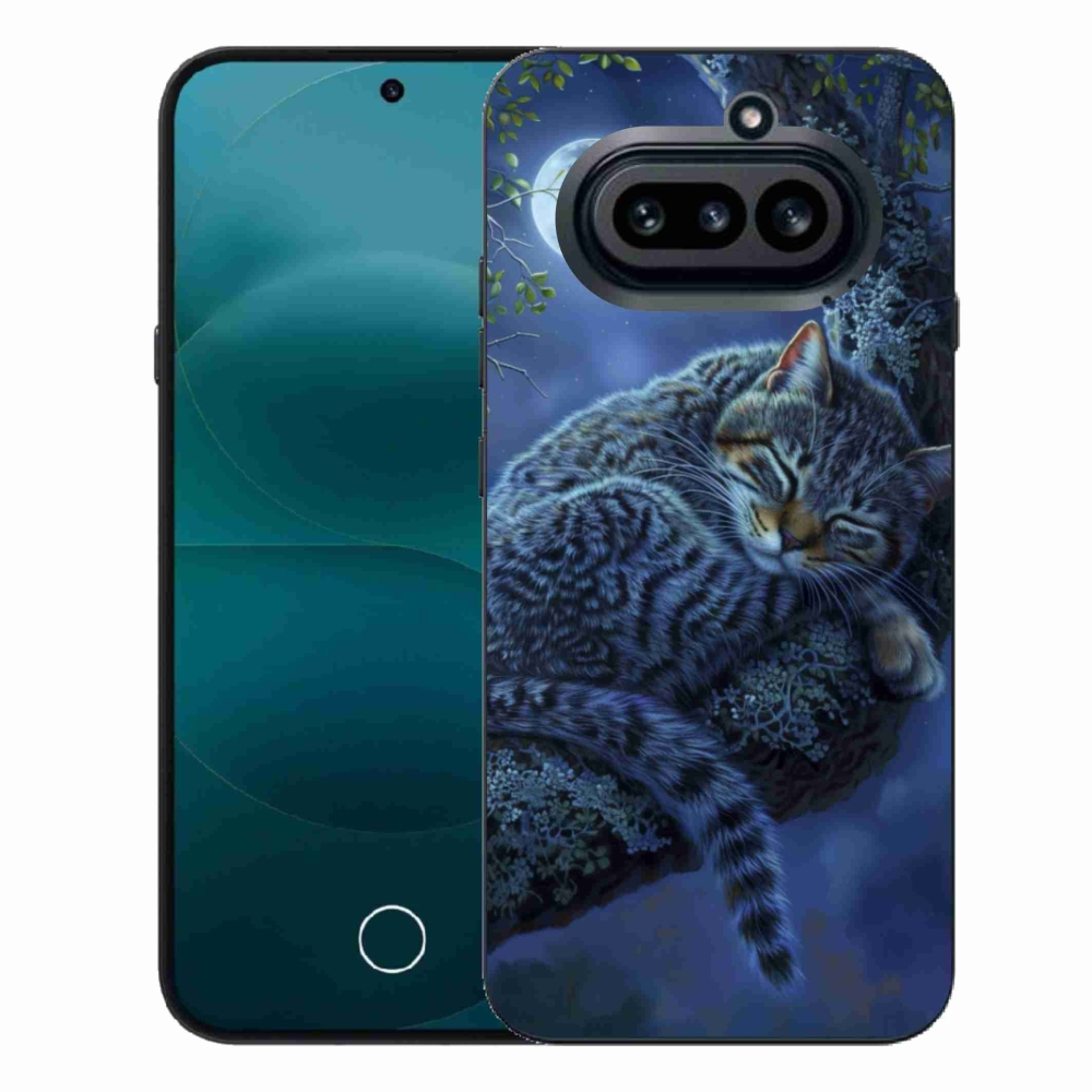 Gélový kryt mmCase na Nothing Phone (4a) - spiaca mačka