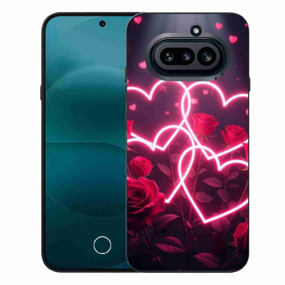 Gélový kryt mmCase na Nothing Phone (4a) - srdce lásky
