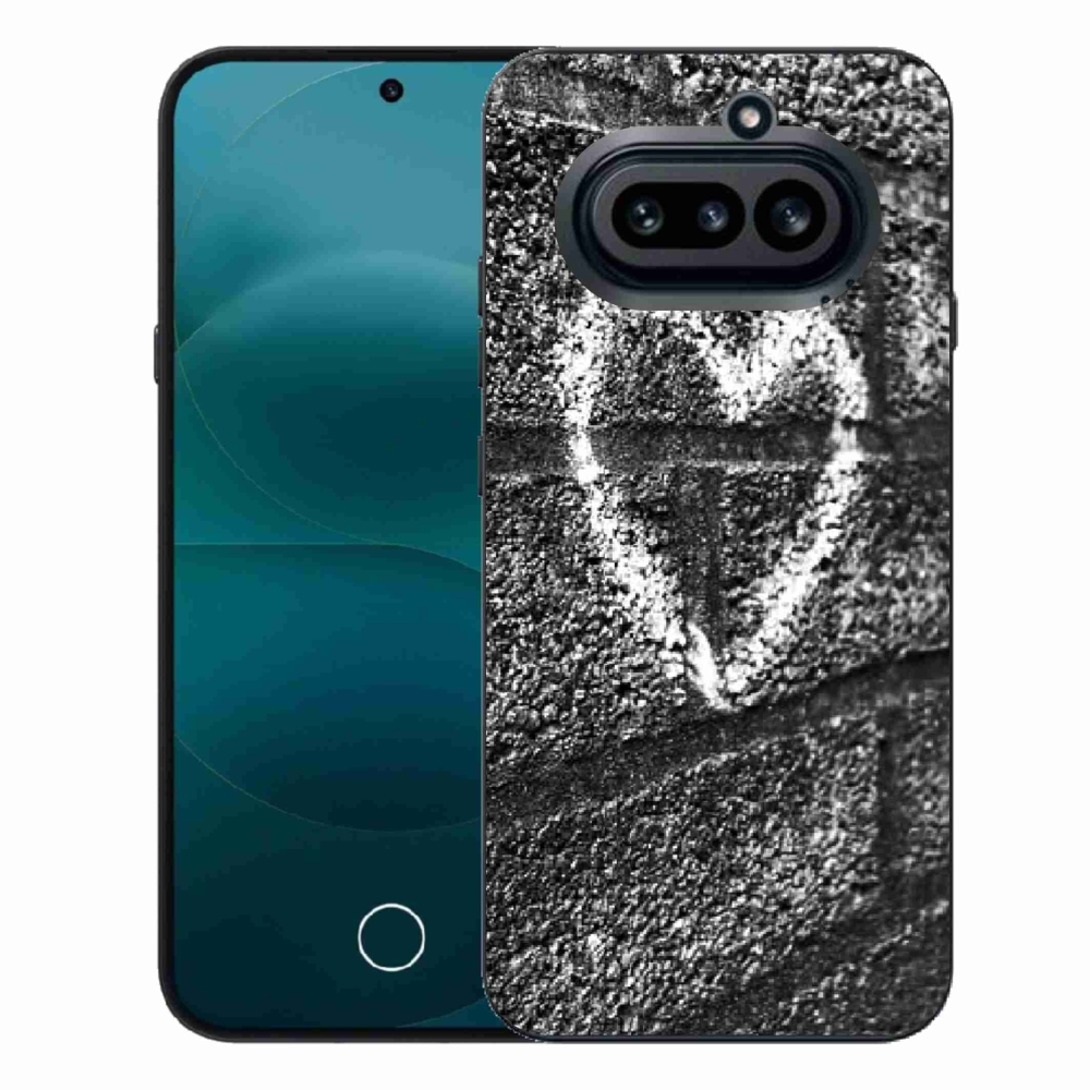 Gélový kryt mmCase na Nothing Phone (4a) - srdce na stene