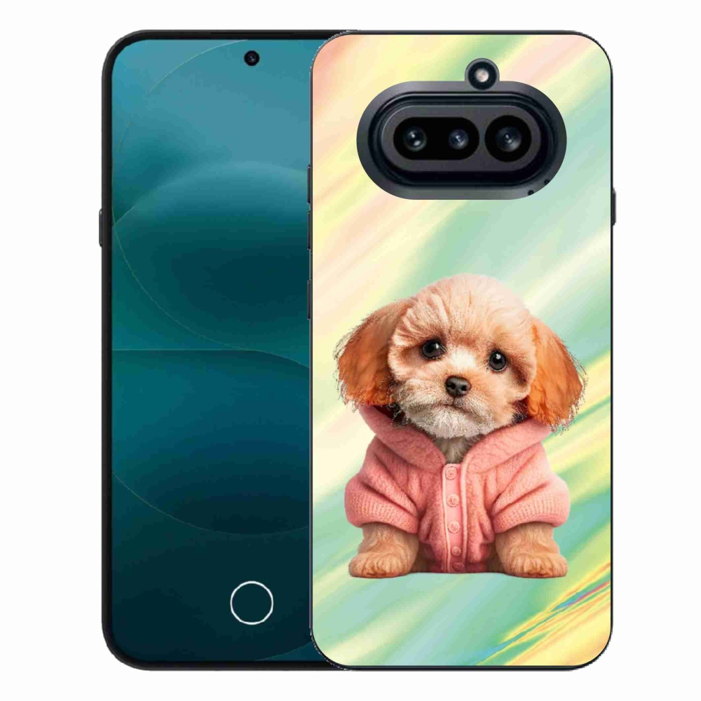 Gélový kryt mmCase na Nothing Phone (4a) - šteňa vo svetri