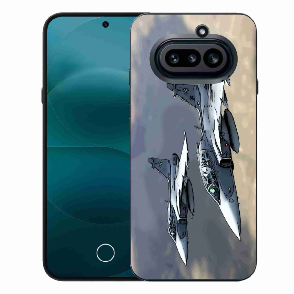 Gélový kryt mmCase na Nothing Phone (4a) - stíhačky