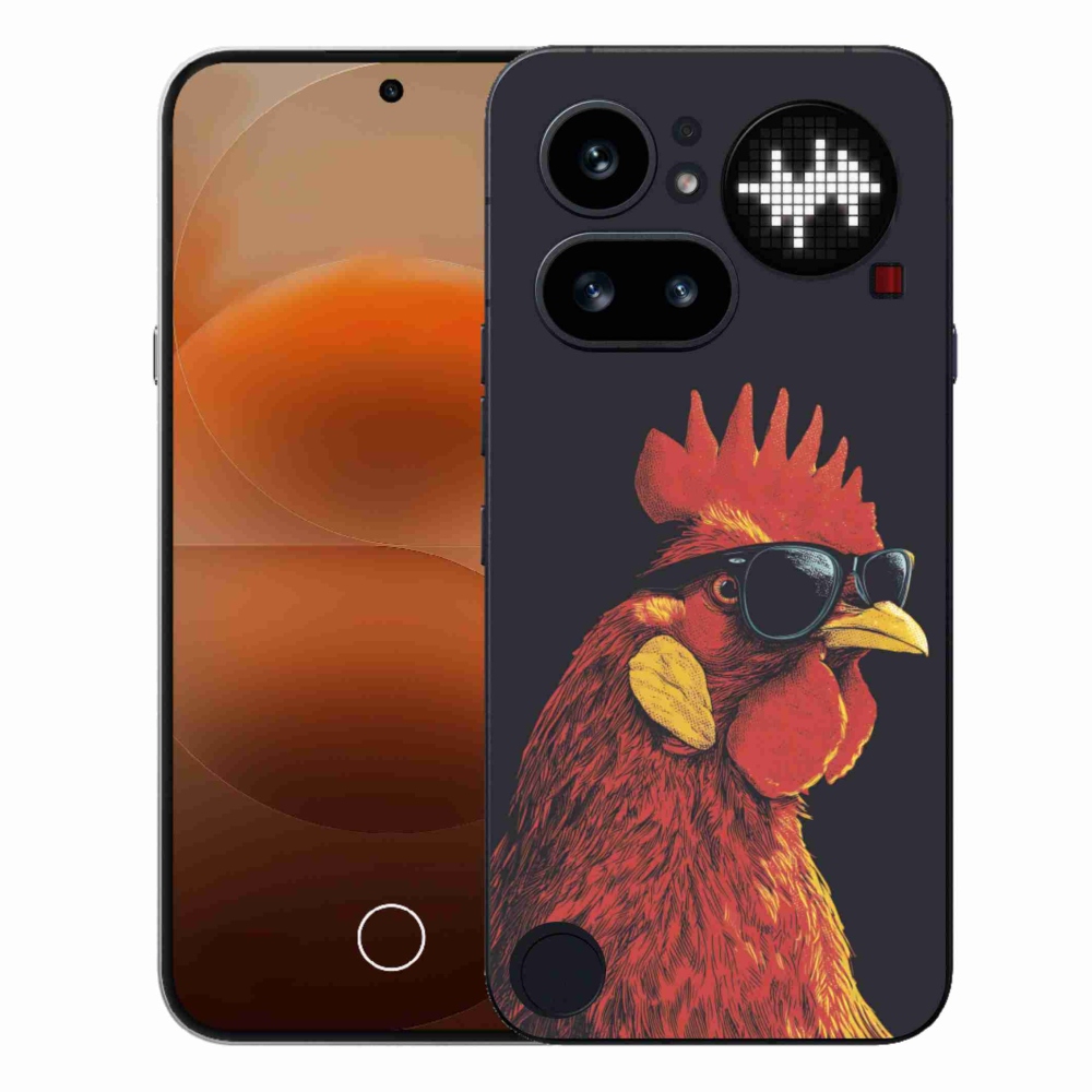 Gélový kryt mmCase na Nothing Phone (4a) - štýlový kohút