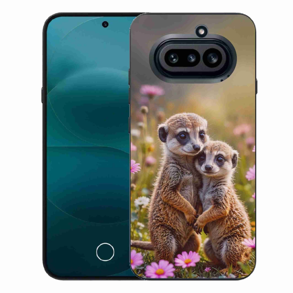 Gélový kryt mmCase na Nothing Phone (4a) - surikatí duo