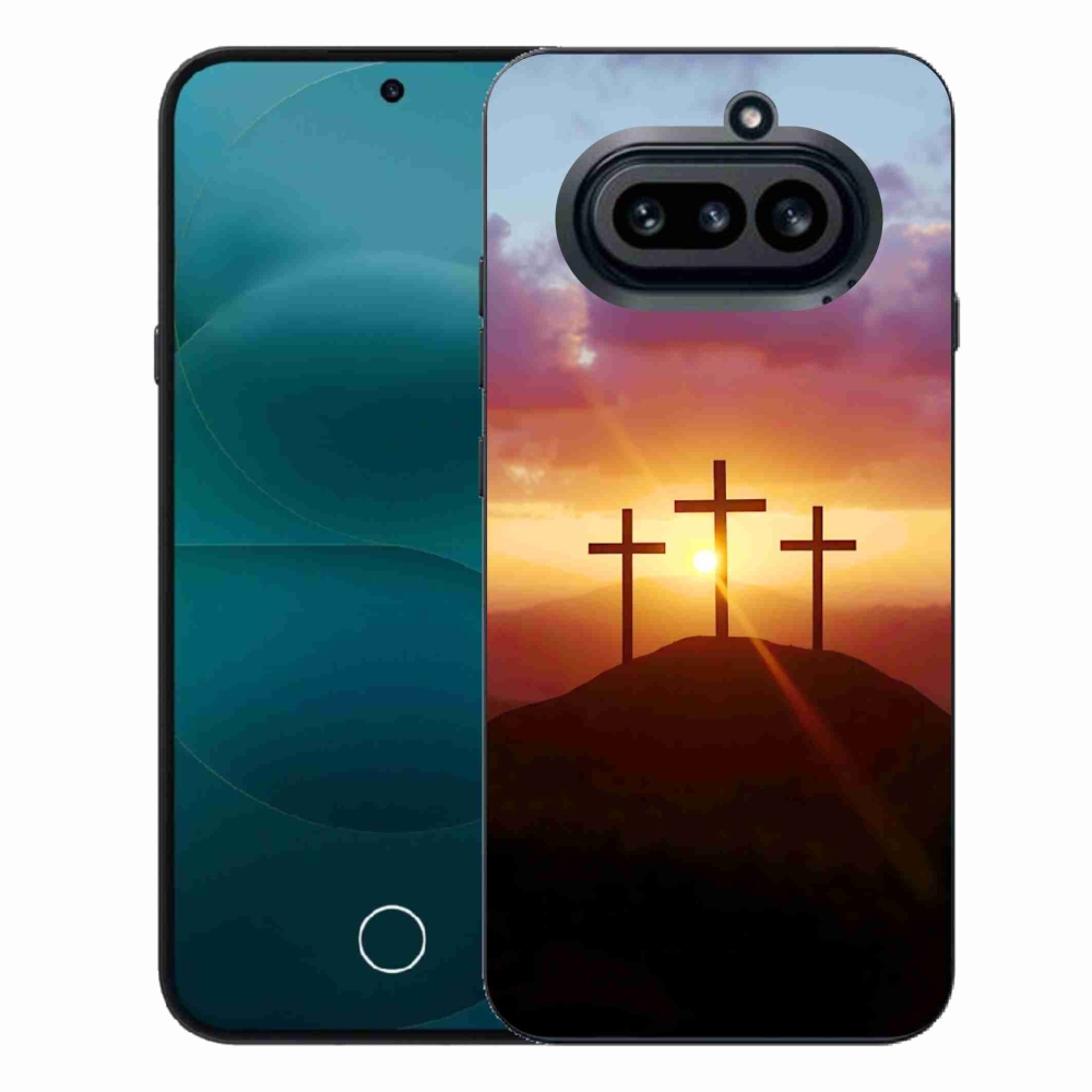 Gélový kryt mmCase na Nothing Phone (4a) - tri kríža