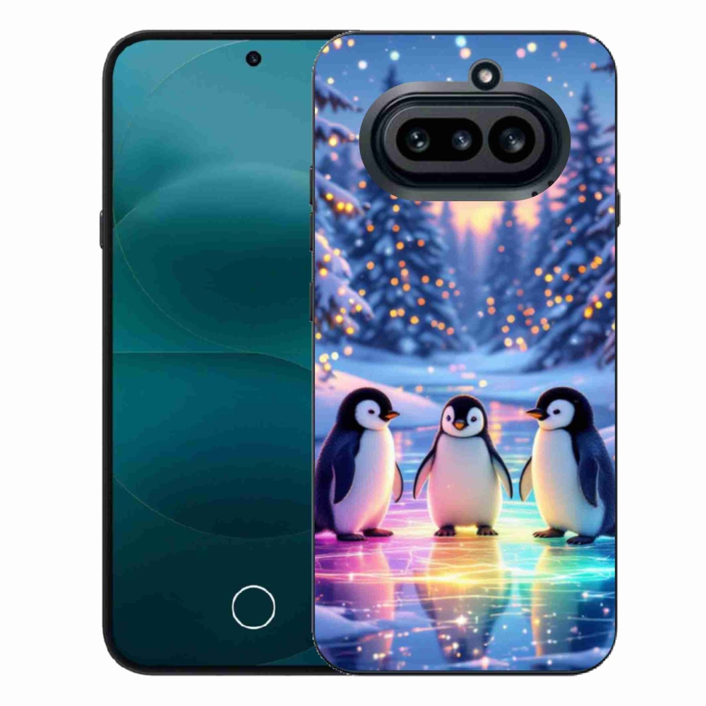 Gélový kryt mmCase na Nothing Phone (4a) - tučniaky
