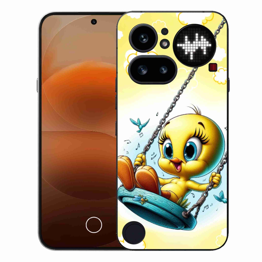 Gélový kryt mmCase na Nothing Phone (4a) - tweety