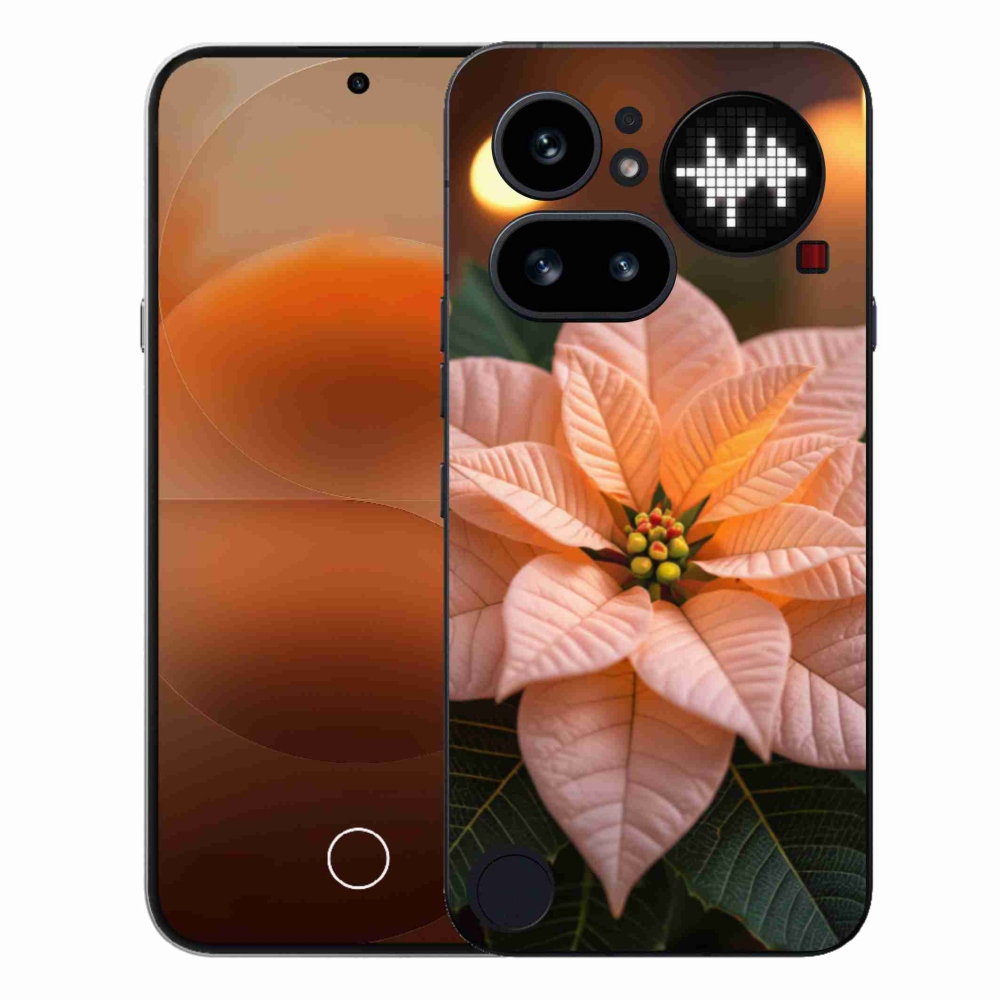 Gélový kryt mmCase na Nothing Phone (4a) - vianočná hviezda