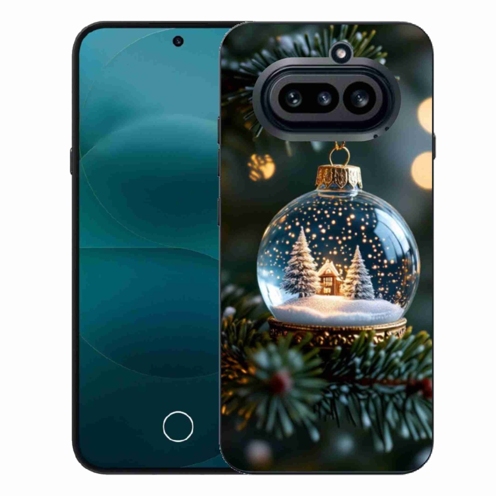 Gélový kryt mmCase na Nothing Phone (4a) - vianočné gule 2