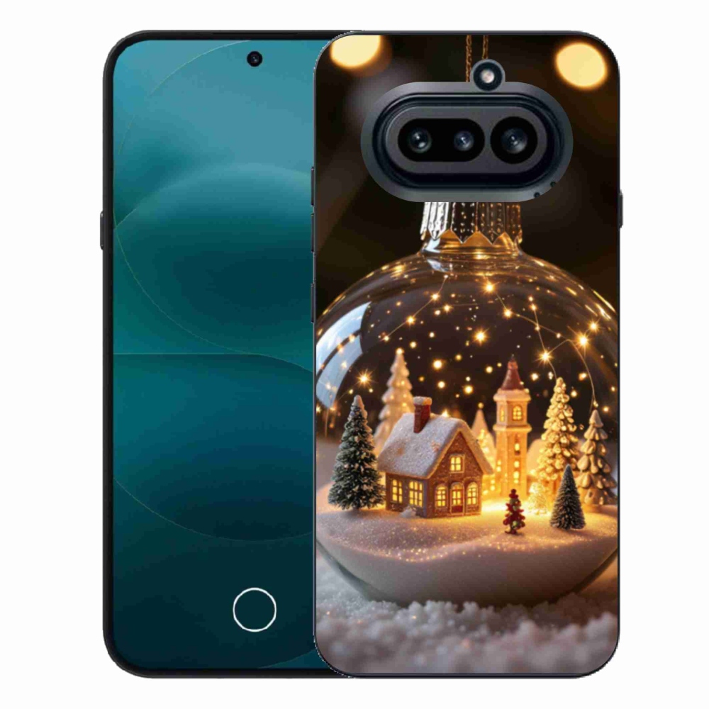 Gélový kryt mmCase na Nothing Phone (4a) - vianočné gule 3