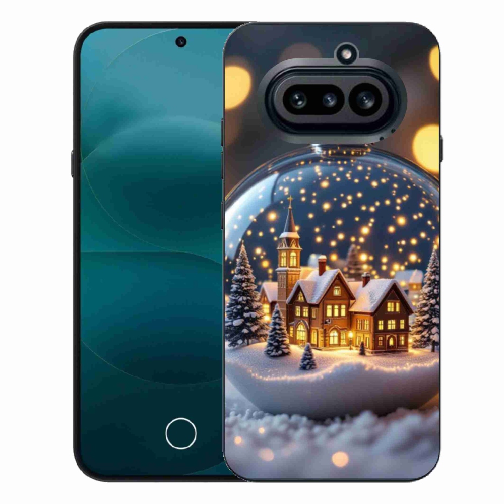 Gélový kryt mmCase na Nothing Phone (4a) - vianočné gule 4