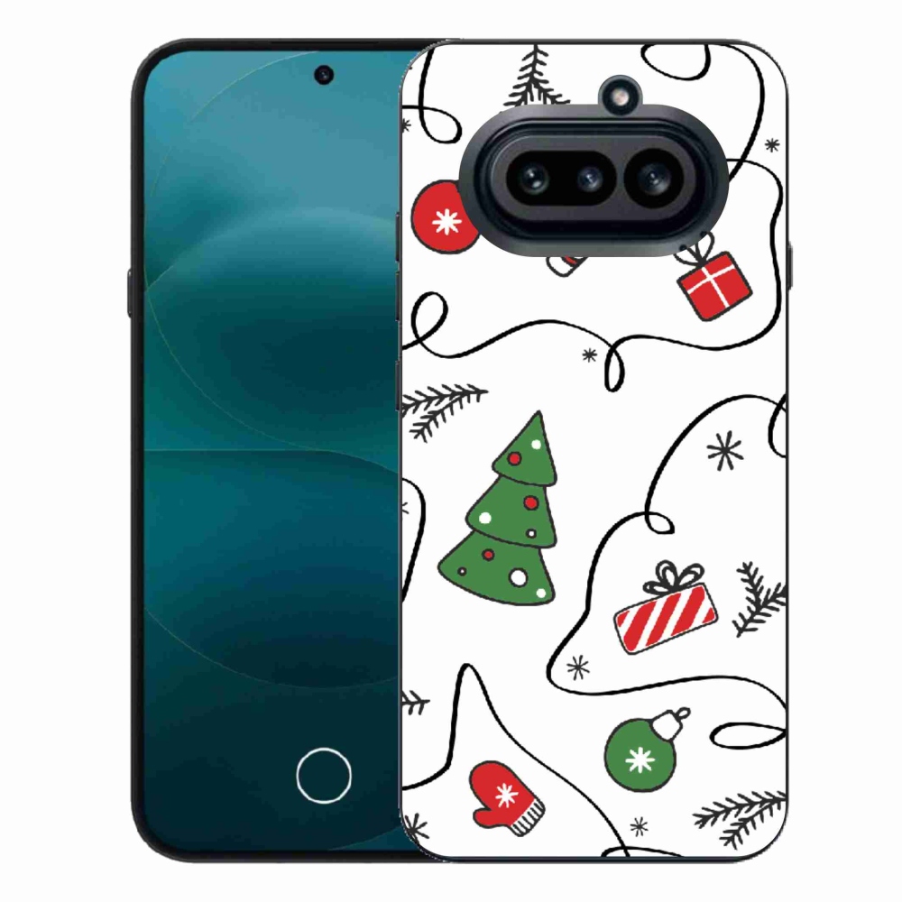 Gélový kryt mmCase na Nothing Phone (4a) - vianočné motívy