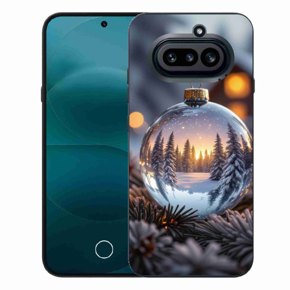 Gélový kryt mmCase na Nothing Phone (4a) - vianočná ozdoba
