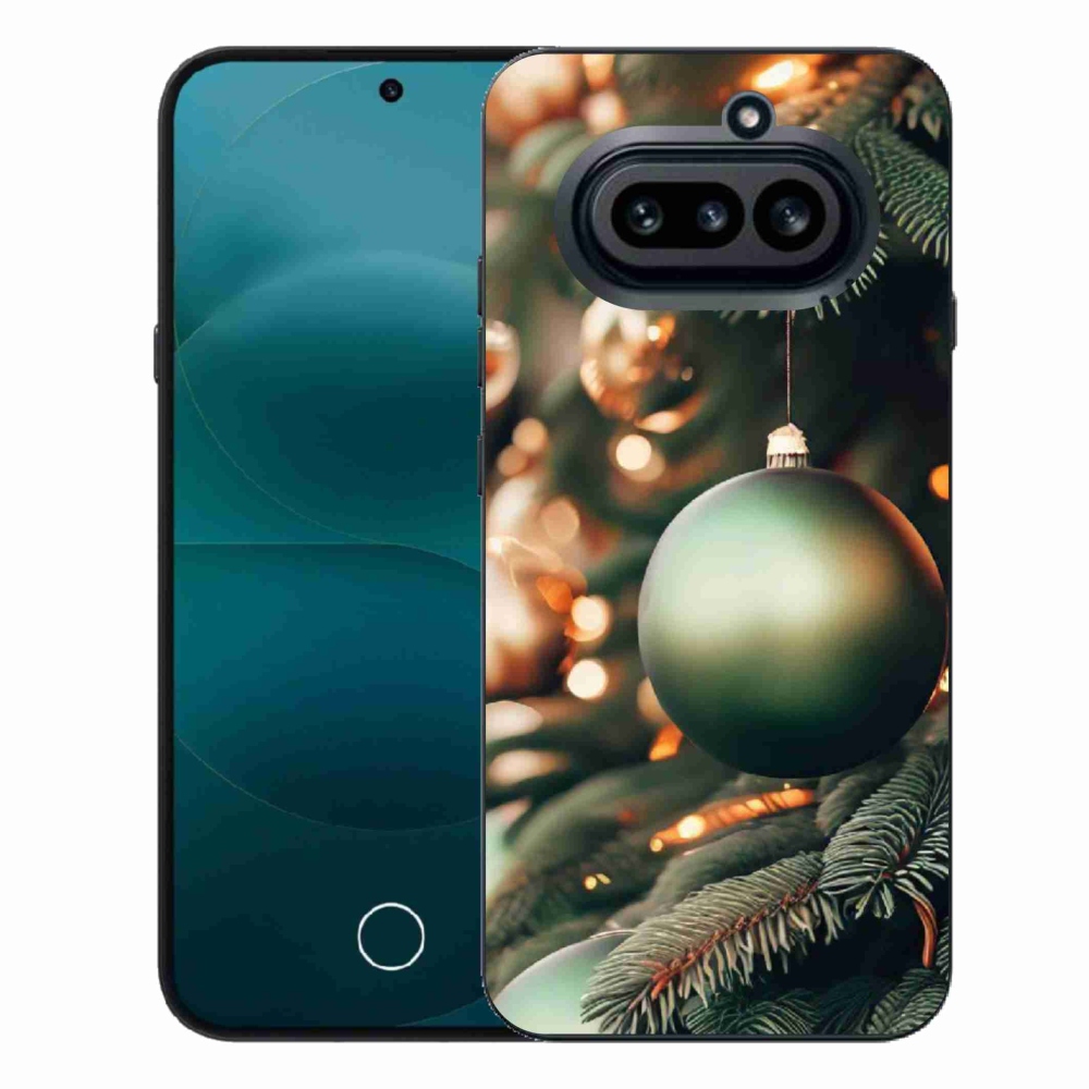 Gélový kryt mmCase na Nothing Phone (4a) - vianočné ozdoby 1