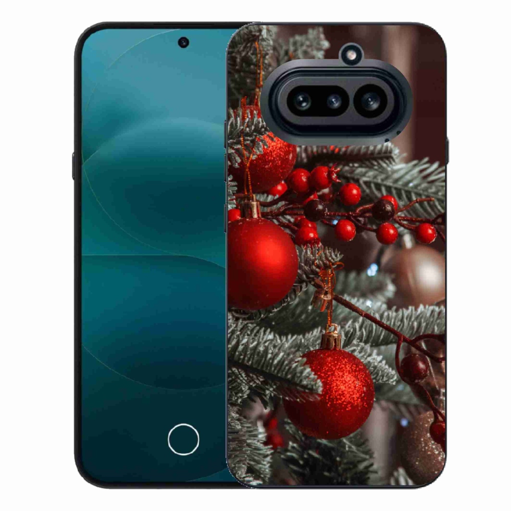 Gélový kryt mmCase na Nothing Phone (4a) - vianočné ozdoby 2