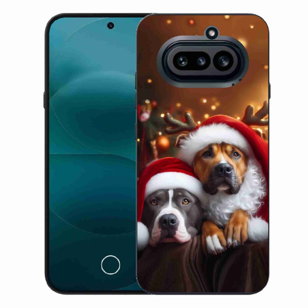 Gélový kryt mmCase na Nothing Phone (4a) - vianočné psy