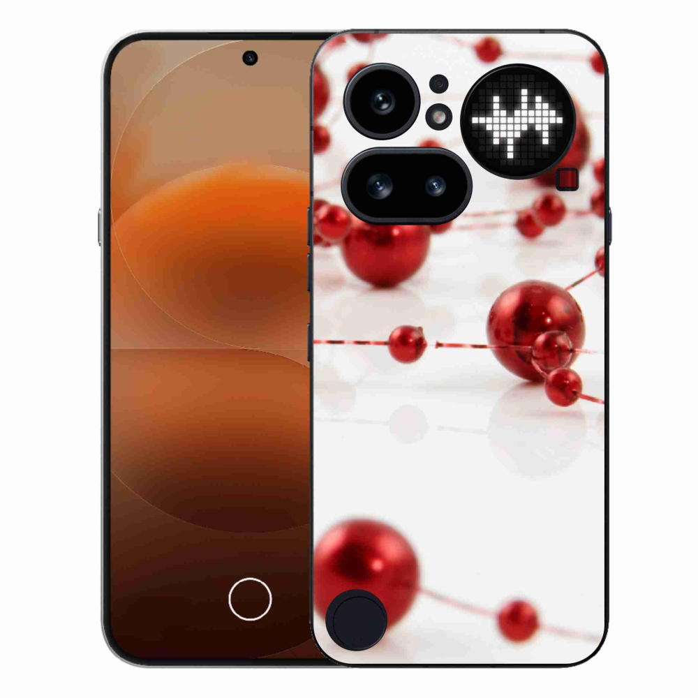 Gélový kryt mmCase na Nothing Phone (4a) - vianočná reťaz