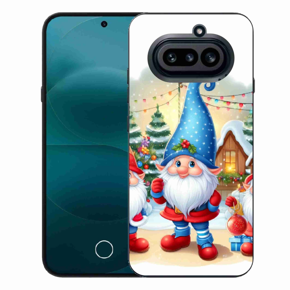 Gélový kryt mmCase na Nothing Phone (4a) - vianočné škriatkovia