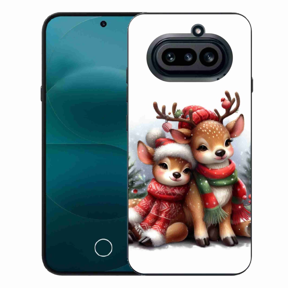Gélový kryt mmCase na Nothing Phone (4a) - vianočné soby